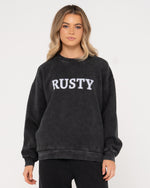 BUSY LIVING RELAXED CREW FLEECE